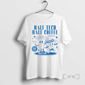 Officials Half Tech Half Coffee Sonography Ultrasound Tech Rdms T-Shirts, Hoodie, Sweatshirt | AU01DripNestTees.com