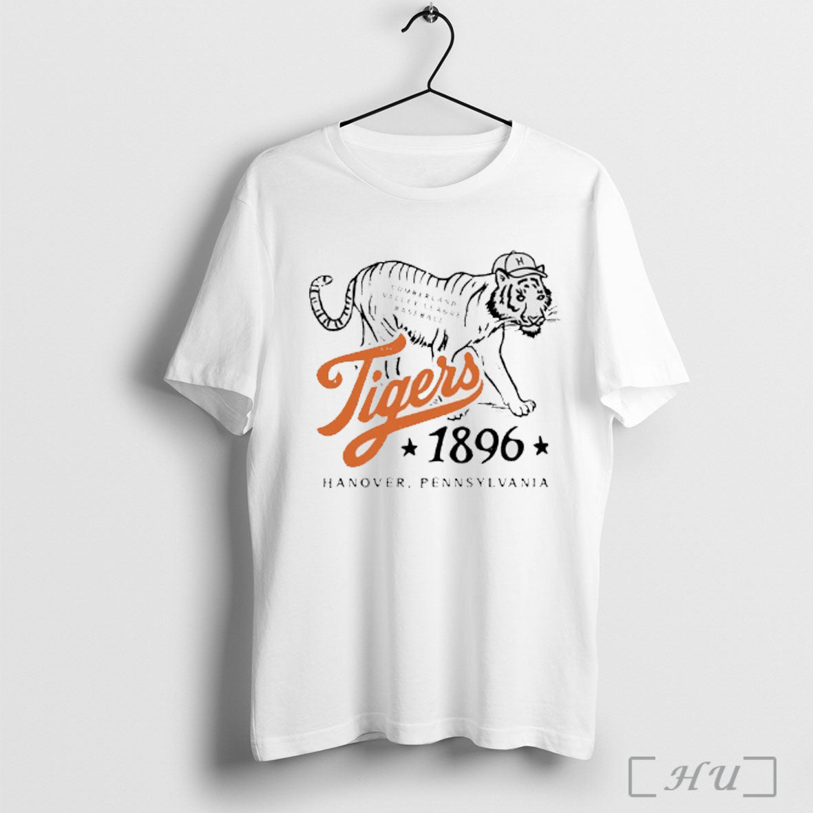 Officials Hanover Tigers 1896 Pennsylvania T Shirt