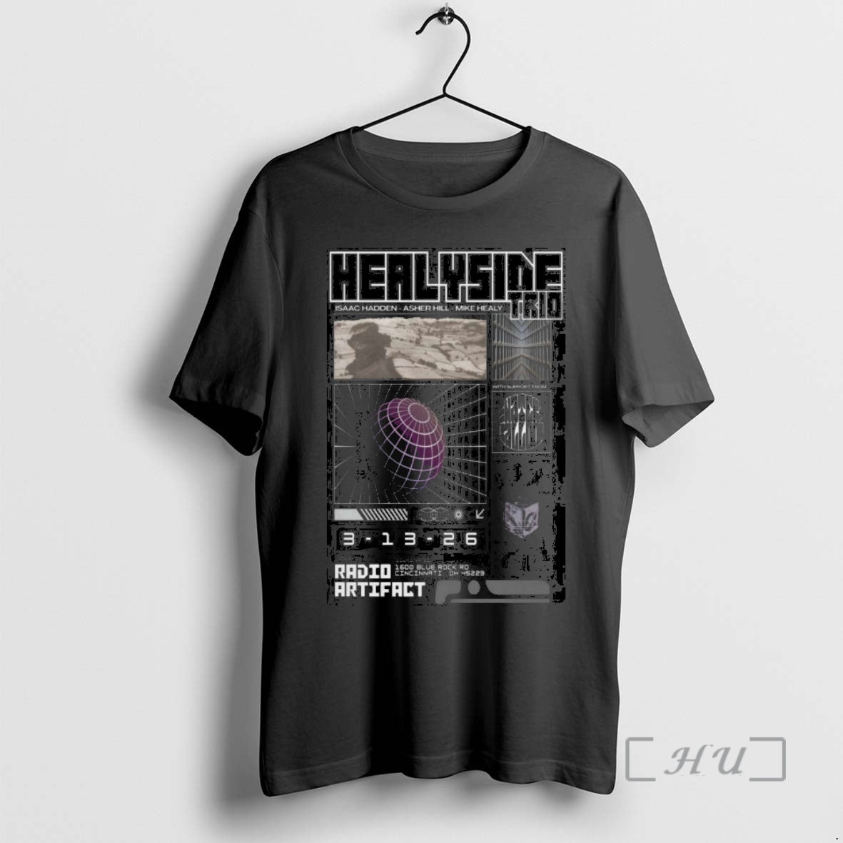 Officials Healyside Trio Mar 13 2026 Radio Artifact Cincinnati Oh T-Shirts, Hoodie, Sweatshirt | AU01DripNestTees.com