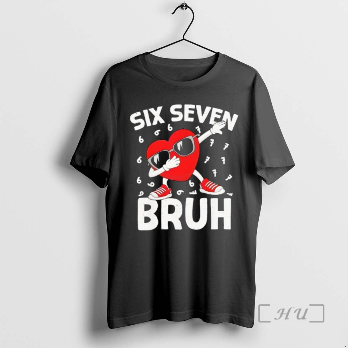Officials Heart Boys Valentines Day Six Seven Bruh 6 7 Meme Premium T Shirts Sweater Hoodie, Sweatshirt