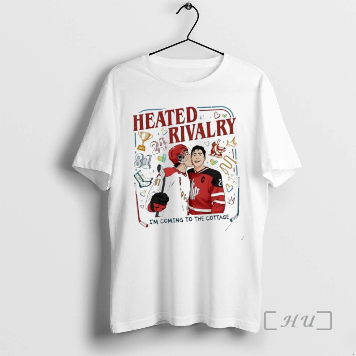 Officials Heated Rivalry Im Coming To The Cottage T-Shirts, Hoodie, Sweatshirt | AU01DripNestTees.com