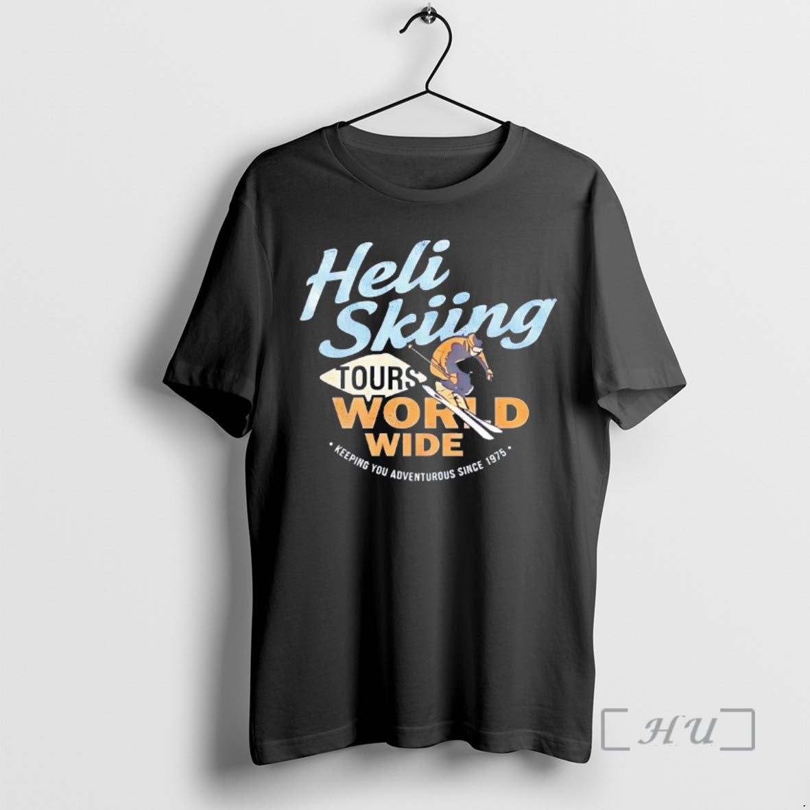 Officials Heli Skiing Tours World Wide 1975 T-Shirts, Hoodie, Sweatshirt | AU01DripNestTees.com