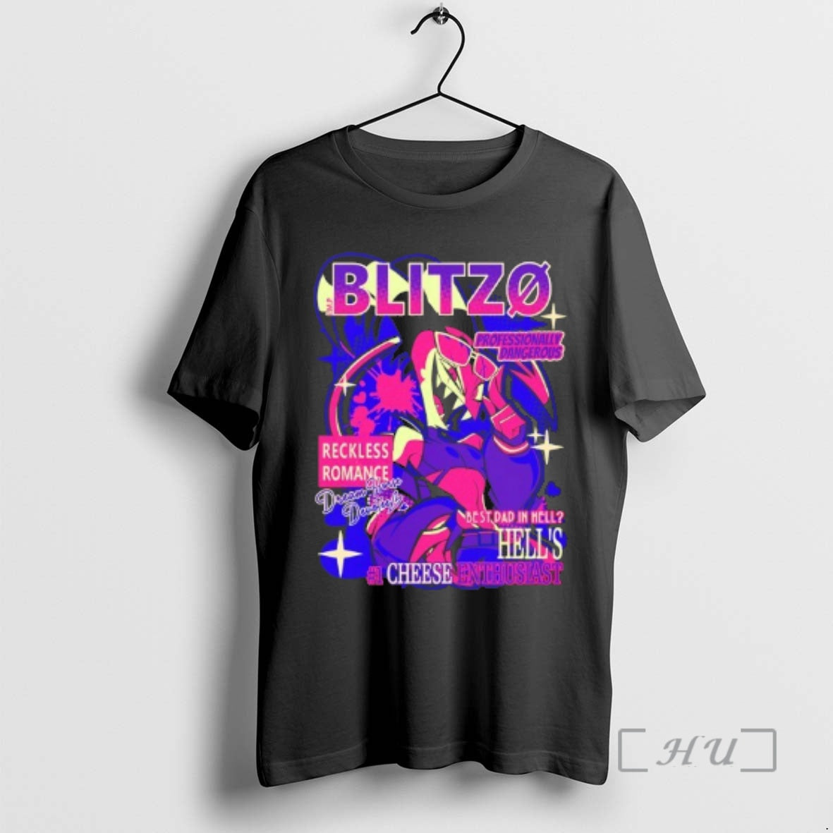 Officials Helluva Boss Blitzo Professionally Dangerous T-Shirts, Hoodie, Sweatshirt | AU01DripNestTees.com