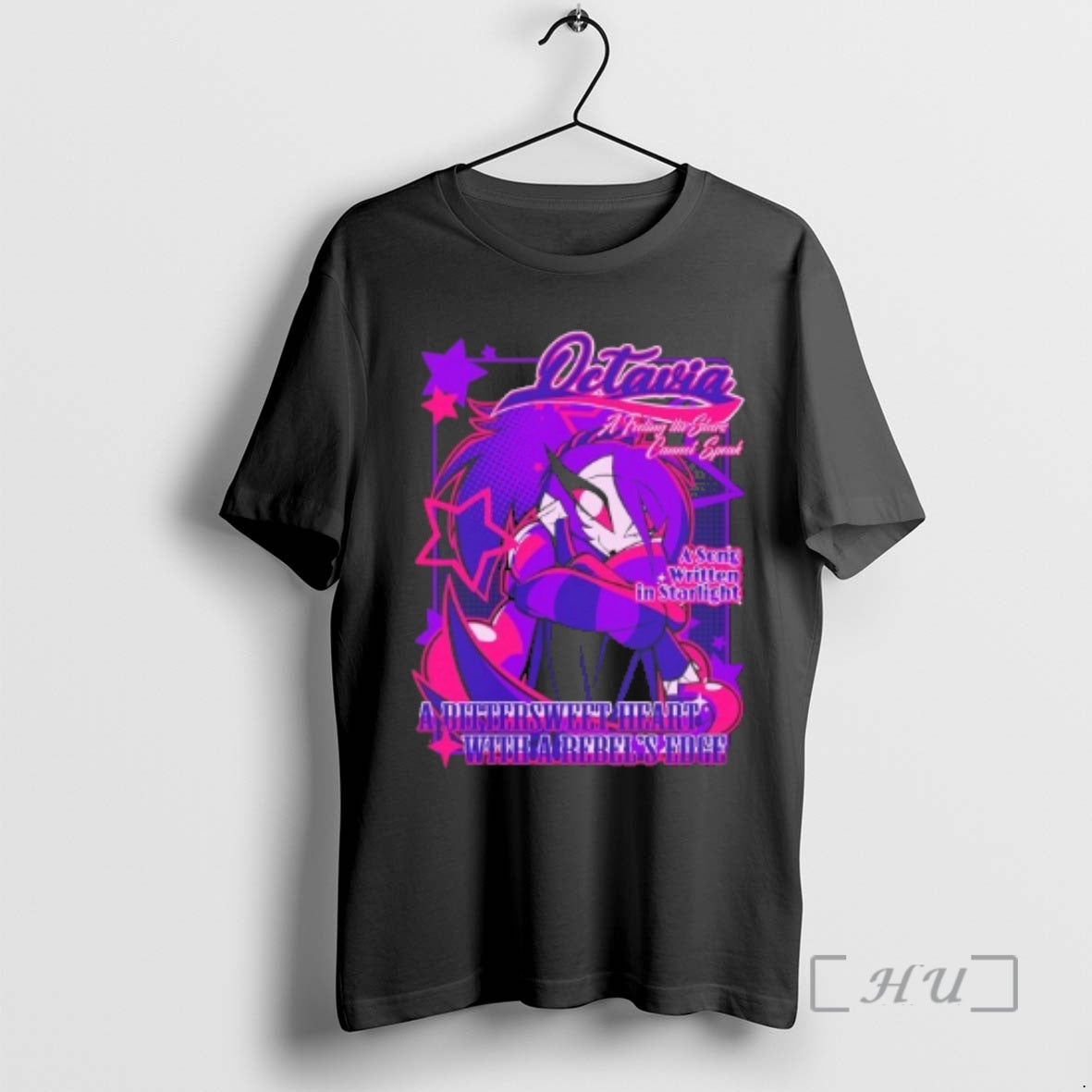 Officials Helluva Boss Datavia A Feeling The Stars Cannot Speak T-Shirts, Hoodie, Sweatshirt | AU01DripNestTees.com