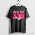Officials Here We Are 215 Philadelphia Phillies T Shirt