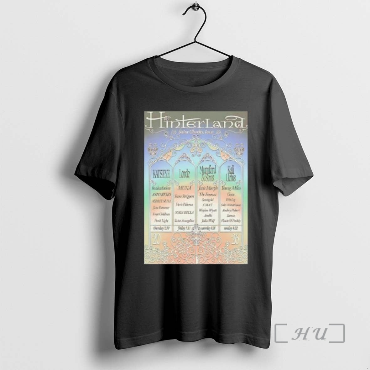 Officials Hinterland St Charles Iowa Jul 30 Aug 2 2026 T-Shirts, Hoodie, Sweatshirt | AU01DripNestTees.com