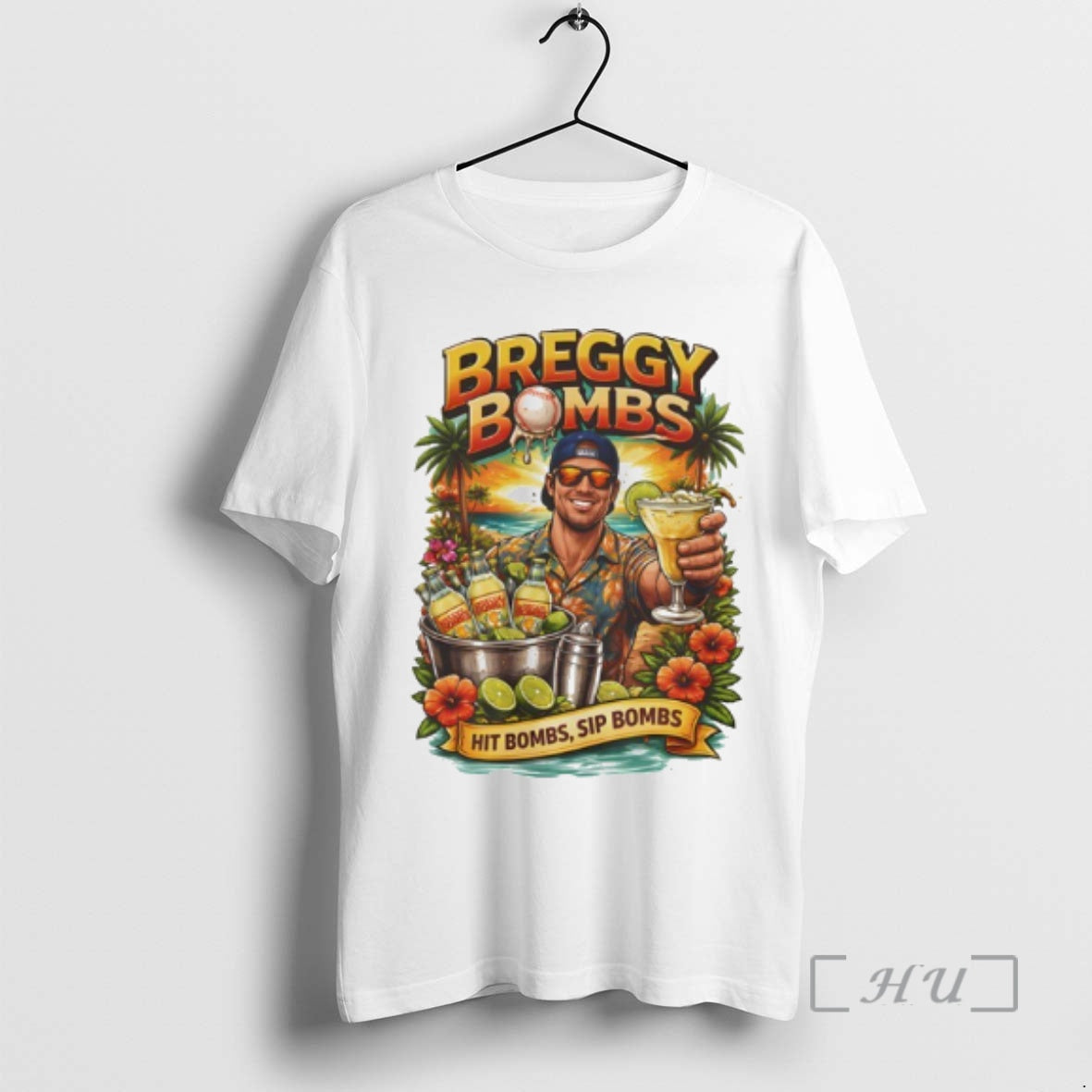 Officials Hit Bombs Sip Bombs Tropical Cocktail Breggy T-Shirts, Hoodie, Sweatshirt | AU01DripNestTees.com