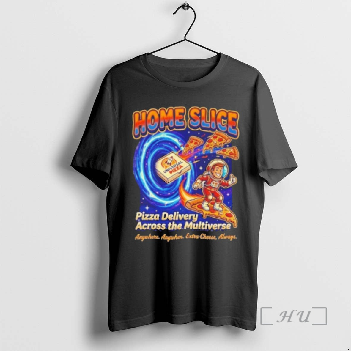 Officials Home Slice Pizza Delivery Across The Multiverse T-Shirts, Hoodie, Sweatshirt | AU01DripNestTees.com