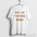 Officials Hook Em Fcking Horns Texas Longhorns T Shirt