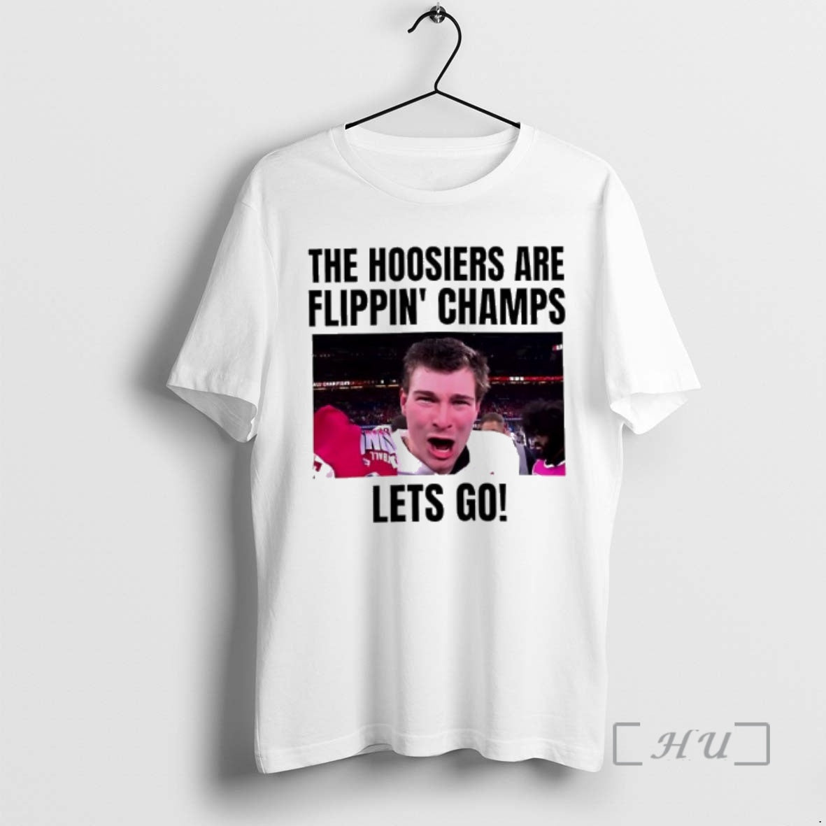 Officials Hoosiers Are Flippin Champs Lets Go T-Shirts, Hoodie, Sweatshirt | AU01DripNestTees.com