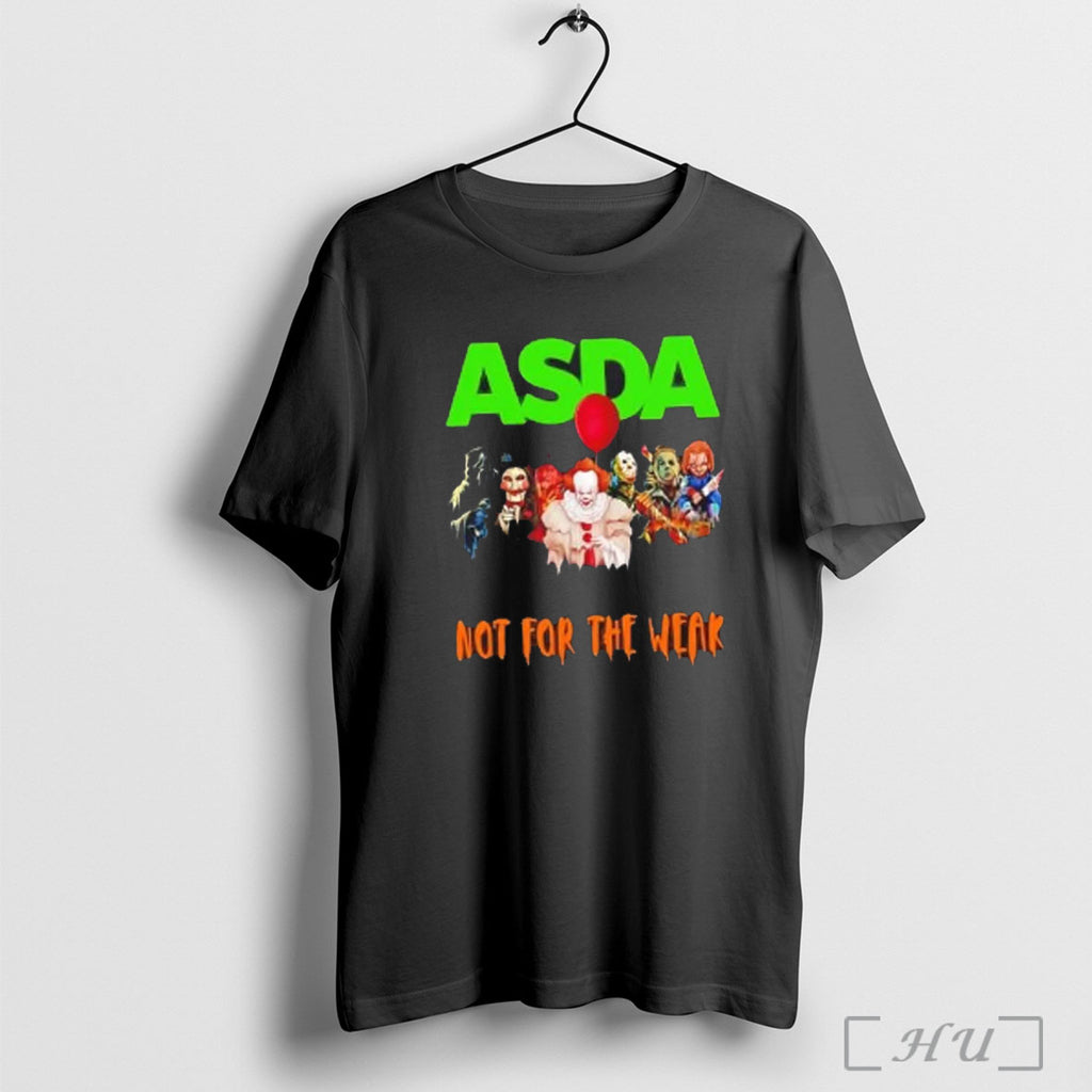 Officials Horror Movies X Asda Not For The Weak Halloween T Shirt