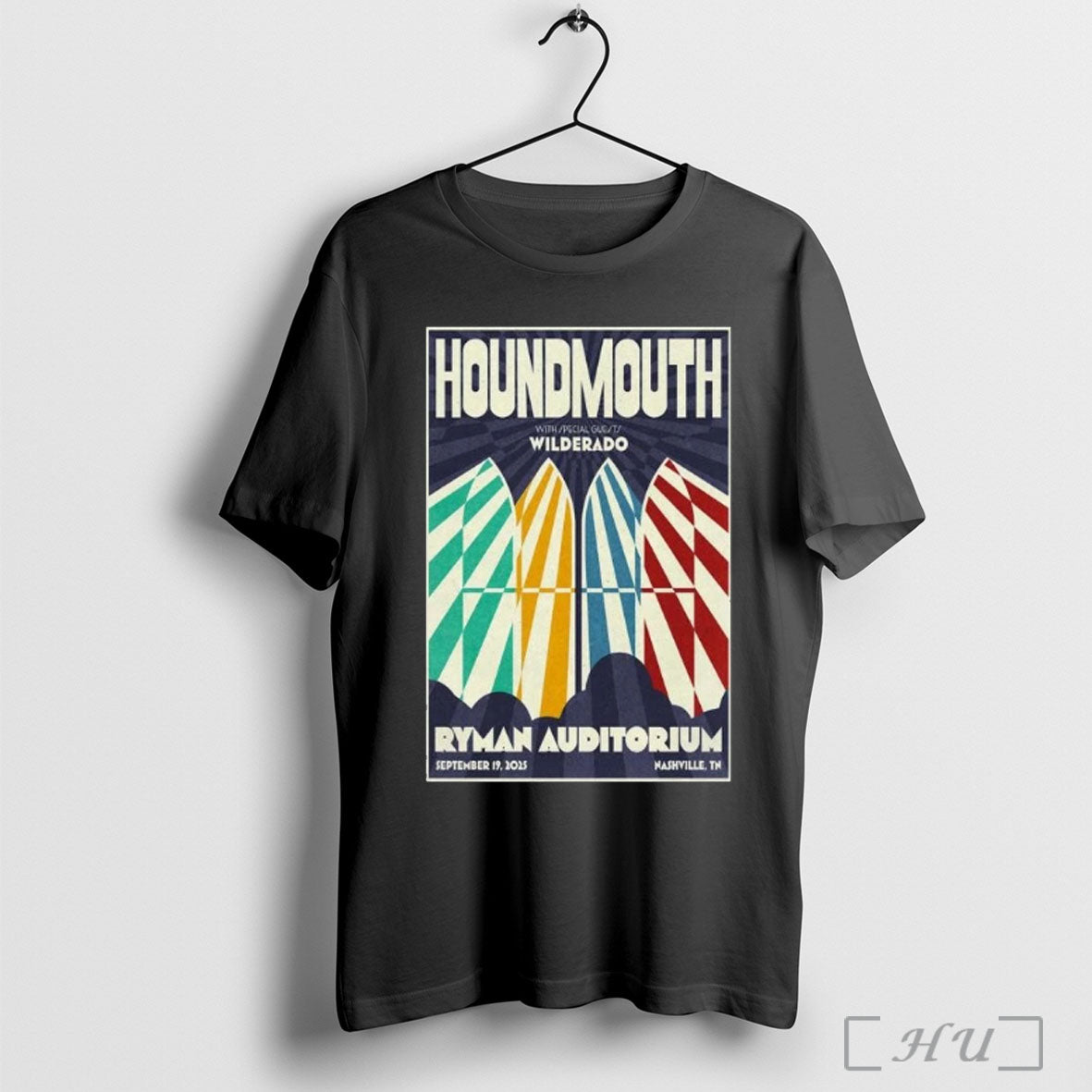 Officials Houndmouth Tour September 19 2025 Ryman Auditorium Nashville Tn T Shirt