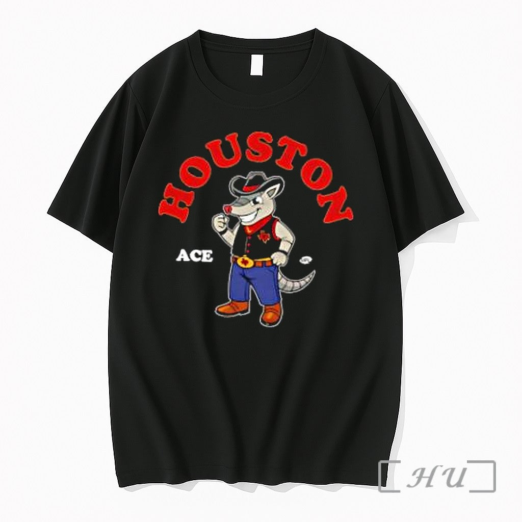 Officials Houston Roughnecks Ace Mascot Premium T Shirts Sweater Hoodie Jpg