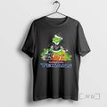 Officials Houston Texans Football X Grinch And Max Dog Merry Christmas Premium T Shirts Sweater