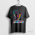 Officials Houston Texans Football Whatever Color Cancer Sucks Logo Colors T-Shirts, Hoodie, Sweatshirt | AU01DripNestTees.com