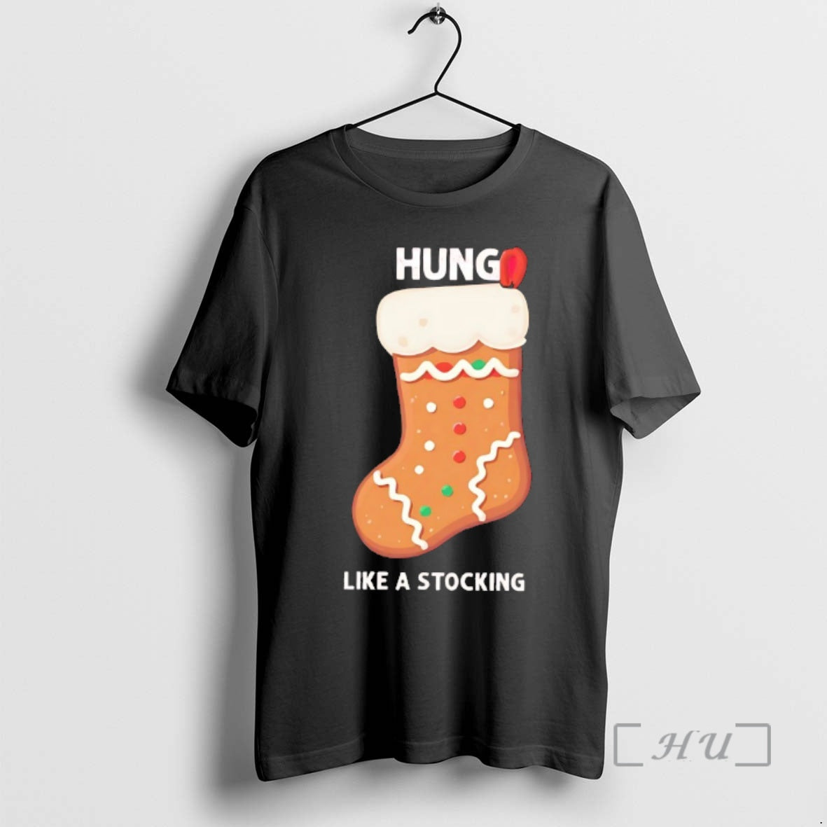 Officials Hung Like A Stocking Christmas T-Shirts, Hoodie, Sweatshirt | AU01DripNestTees.com