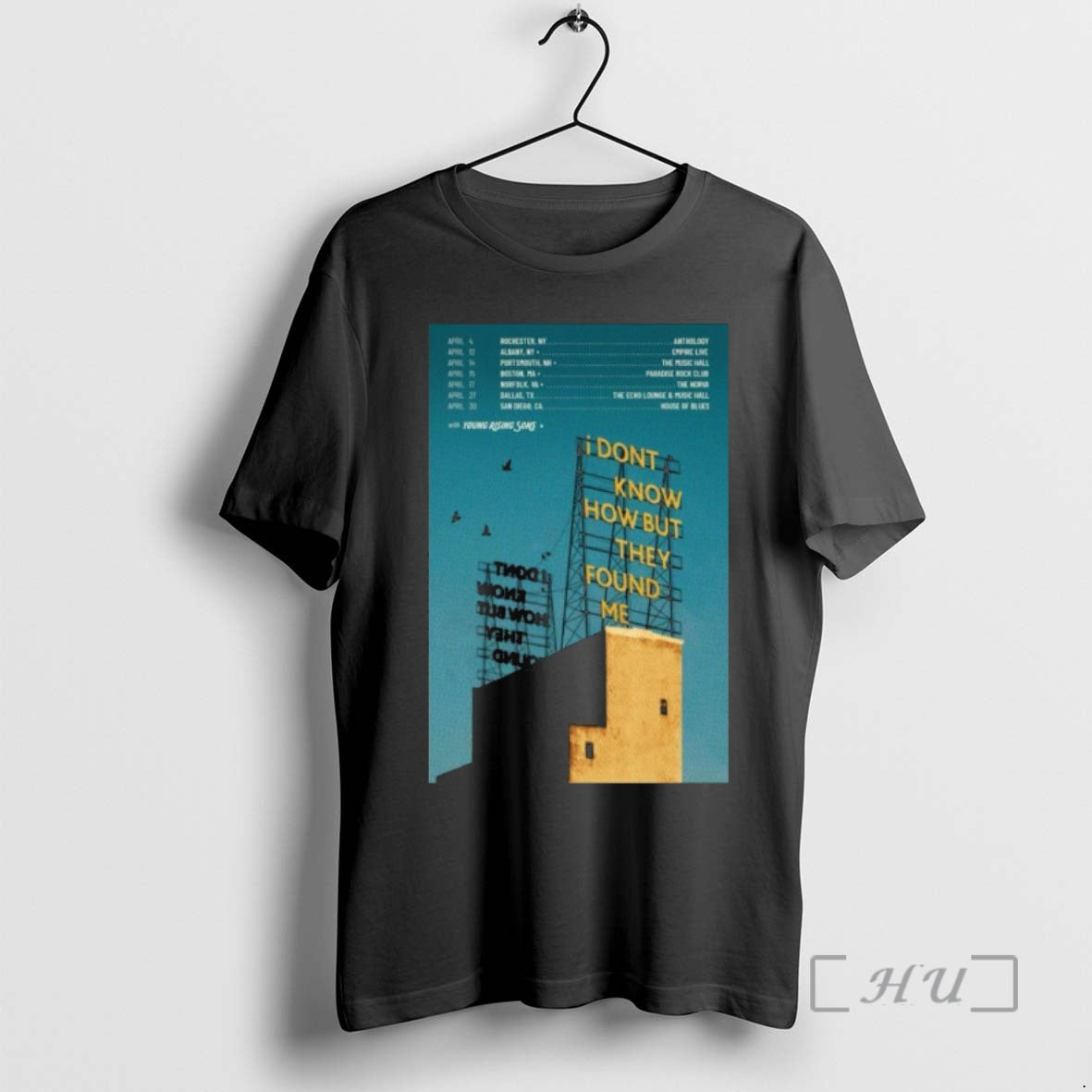 Officials I Dont Know How But They Found Me April Tour 2026 Premium T Shirts Hoodie, Sweatshirt | AU01DripNestTees.com