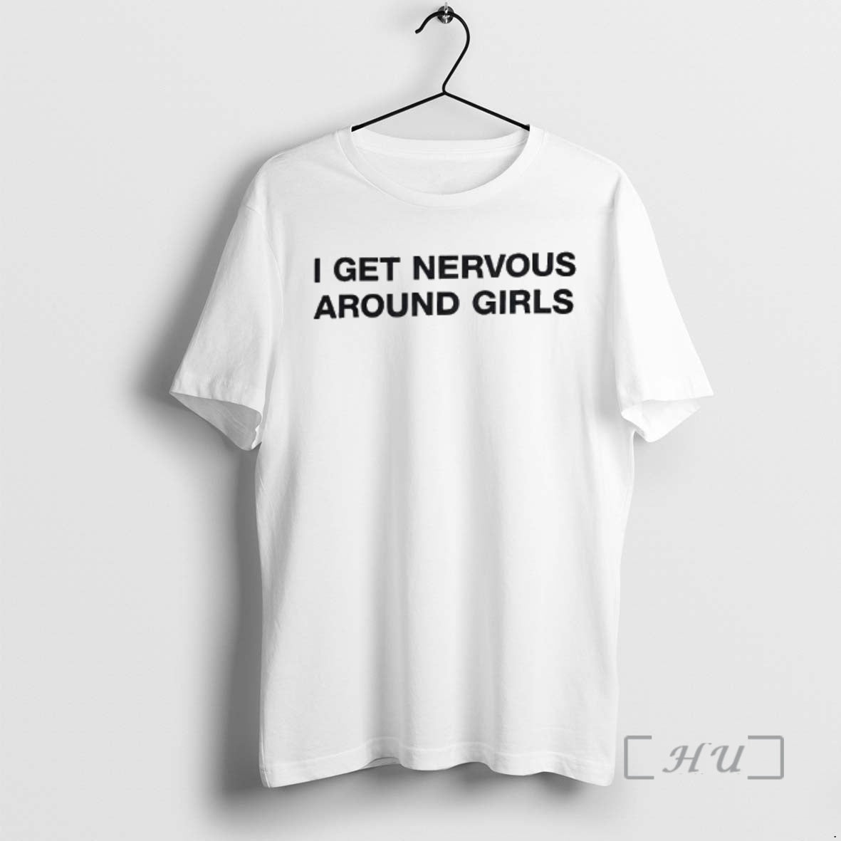 Officials I Get Nervous Around Girls Text T-Shirts, Hoodie, Sweatshirt | AU01DripNestTees.com