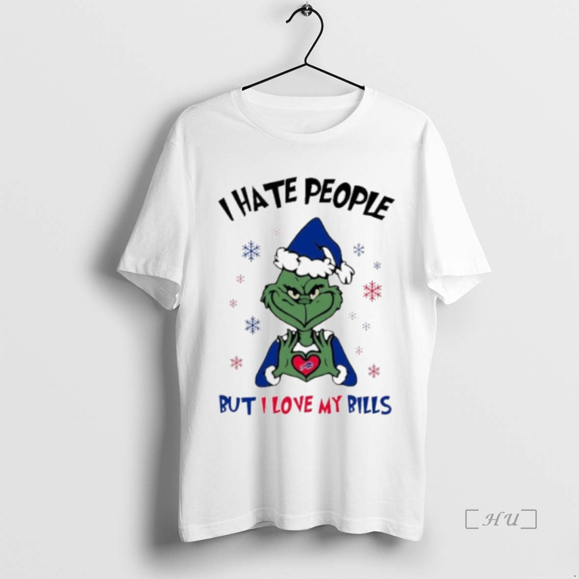 Officials I Hate People The Grinch But I Love My Bills Premium T Shirts Sweater Hoodie, Sweatshirt | AU01DripNestTees.com