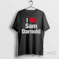 Officials I Heart Sam Darnold T-Shirts, Hoodie, Sweatshirt | AU01DripNestTees.com