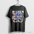 Officials I Like Tennis And Maybe 3 People Heart Posters T Shirt
