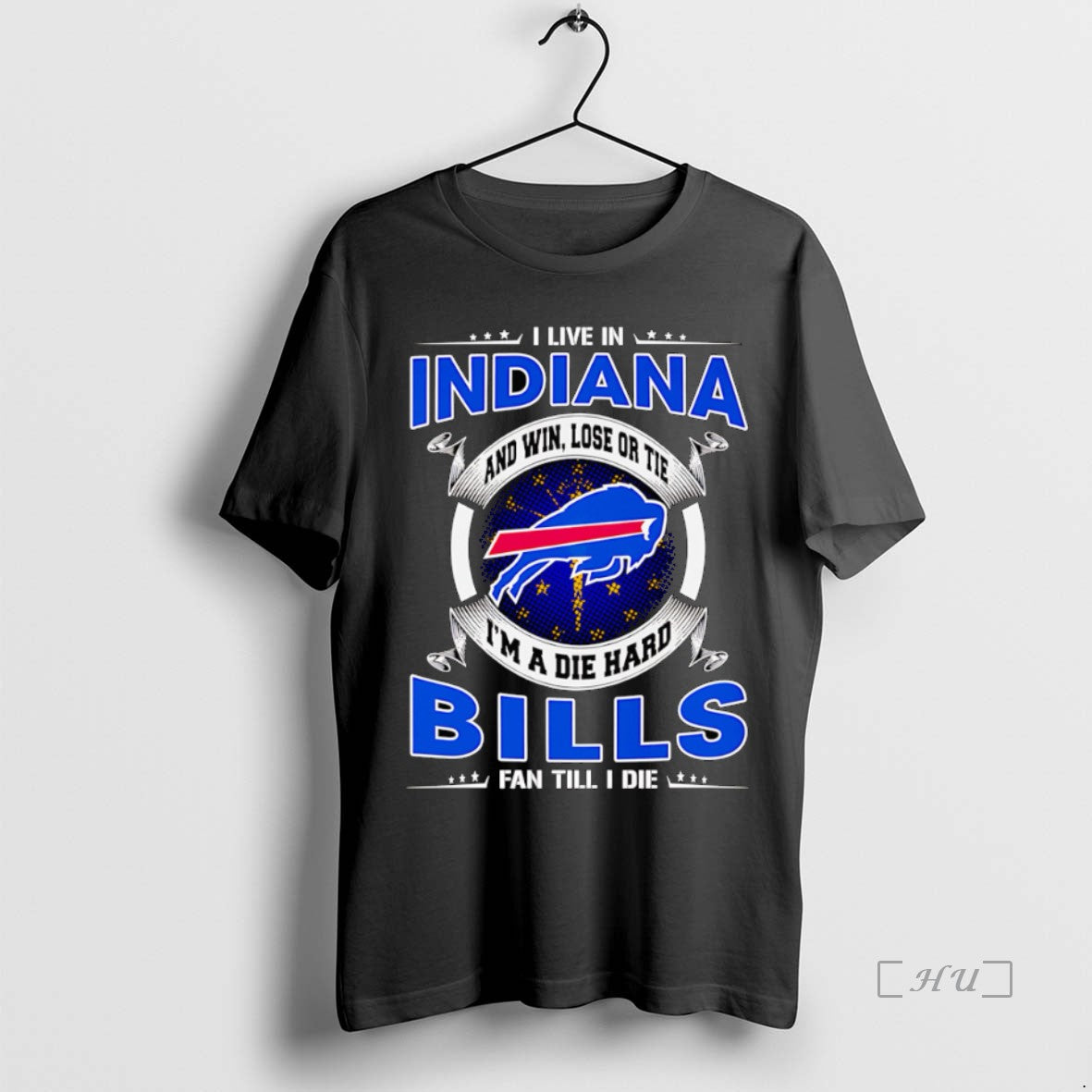 Officials I Live In Indiana And Win Lose Or Tie Im A Dead Hard Buffalo T-Shirts, Hoodie, Sweatshirt | AU01DripNestTees.com