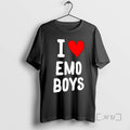 Officials I Love Emo Boys Fun Meme T-Shirts, Hoodie, Sweatshirt | AU01DripNestTees.com
