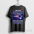 Officials I May Live In Indiana But On Gameday My Heart Soul Belongs To Patriots T-Shirts, Hoodie, Sweatshirt