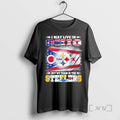 Officials I May Live In Ohio Flag But My Team Is The Steelers Premium T-Shirts, Hoodie, Sweatshirt | AU01DripNestTees.com