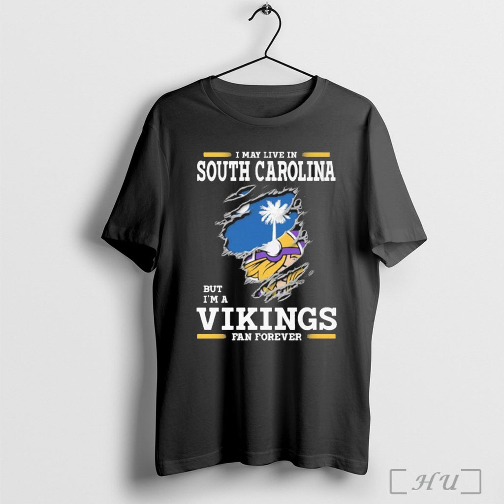 Officials I May Live In South Carolina But Im A Vikings Fan Forever