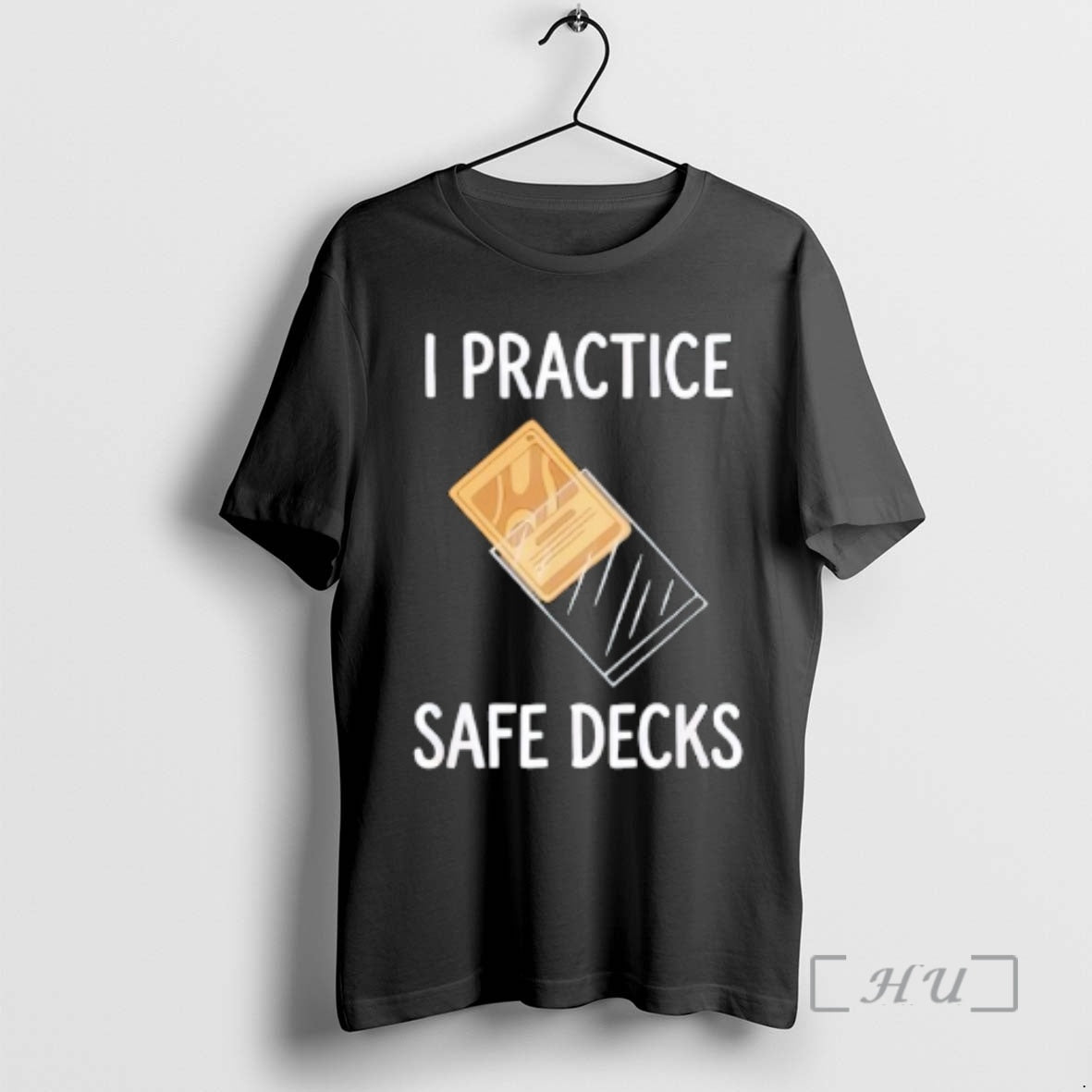 Officials I Practice Safe Decks Trading Card Game Pun Humor T-Shirts, Hoodie, Sweatshirt | AU01DripNestTees.com
