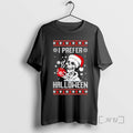 Officials I Prefer Halloween Christmas Skeleton Ugly Xmas T-Shirts, Hoodie, Sweatshirt | AU01DripNestTees.com