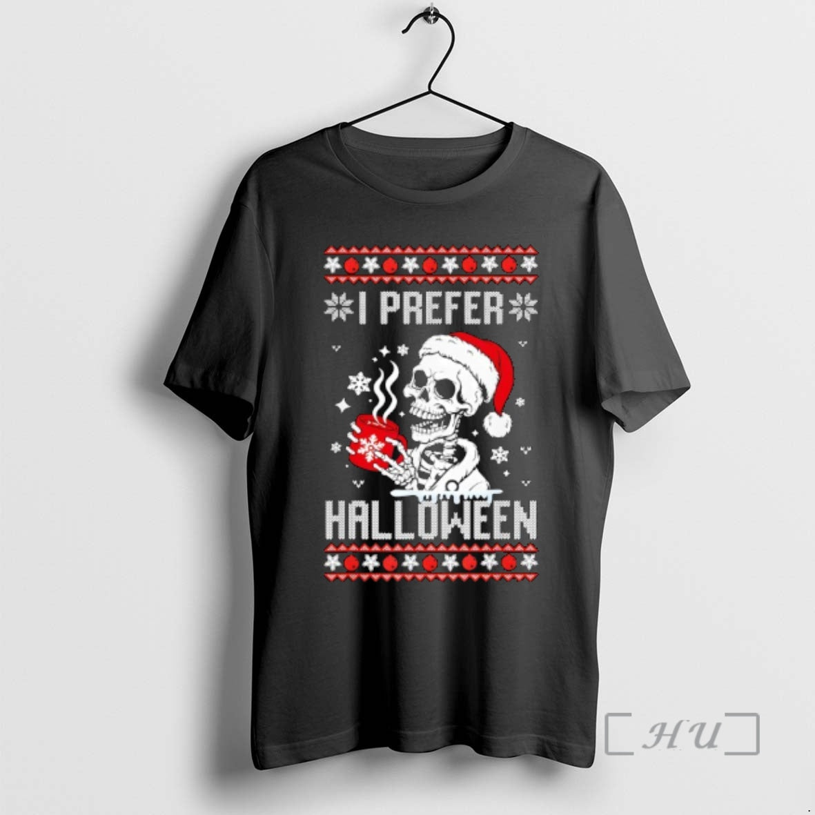 Officials I Prefer Halloween Christmas Skeleton Ugly Xmas T-Shirts, Hoodie, Sweatshirt | AU01DripNestTees.com