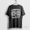 Officials I Survived 100th Day Of School 67 Six Seven Meme Checkered Premium T Shirts Hoodie, Sweatshirt