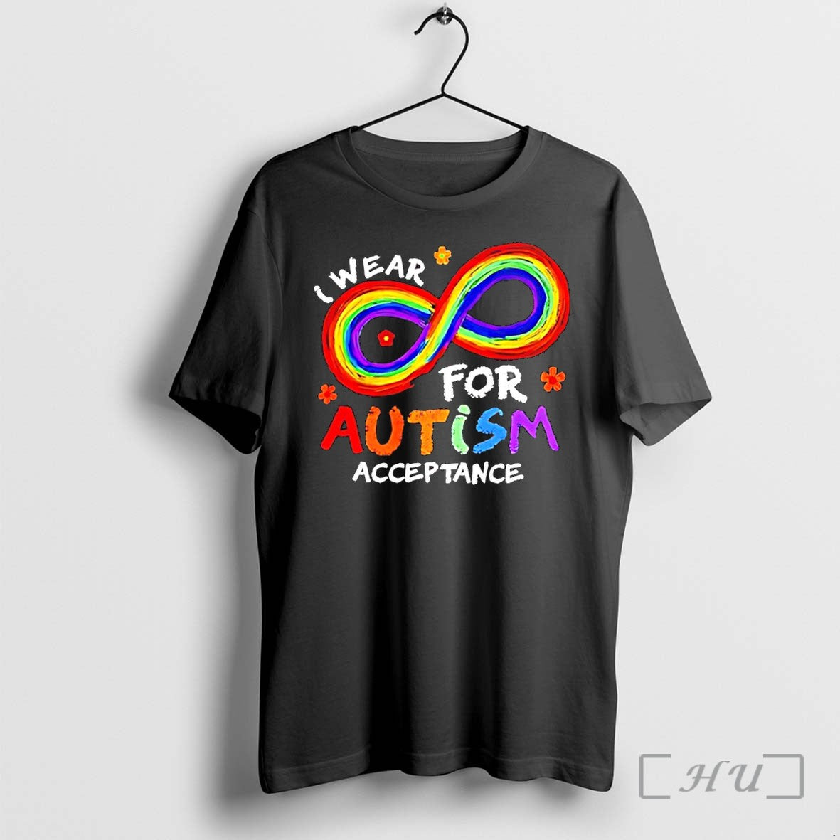 Officials I Wear Rainbow Infinity For Autism Acceptance