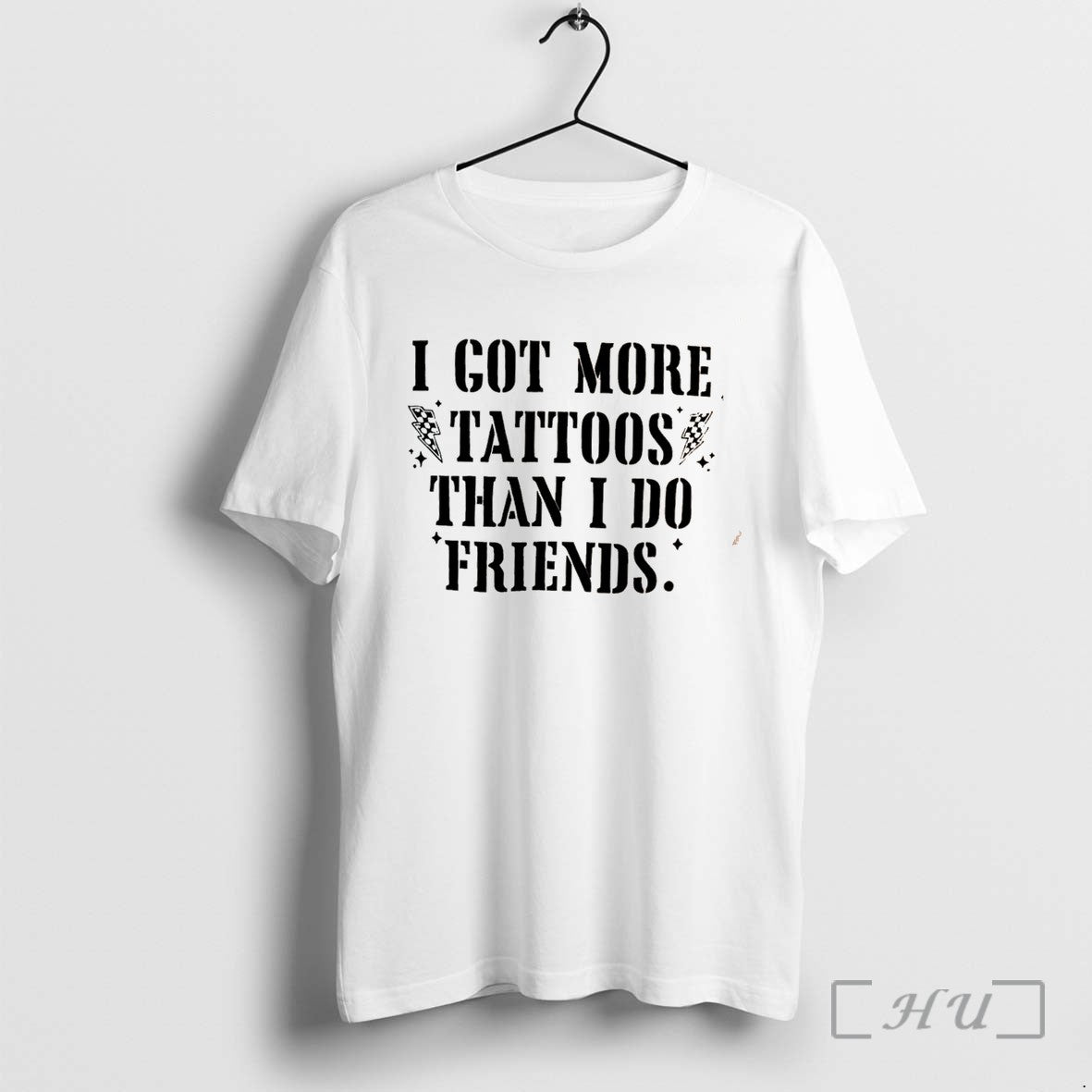Officials I Got More Tattoos Than I Do Friends Simple Tee Premium T Shirts Sweater