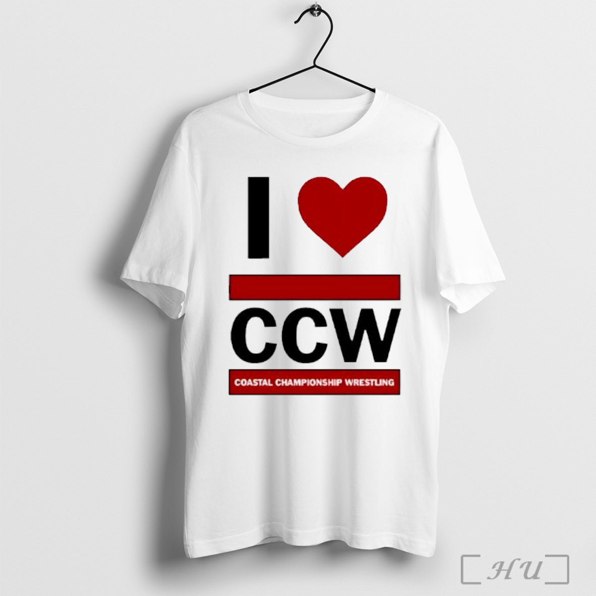 Officials I Love Ccw Coastal Championship Wrestling T Shirt