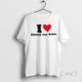 Officials I Love Jimmy Van Schie T-Shirts, Hoodie, Sweatshirt | AU01DripNestTees.com