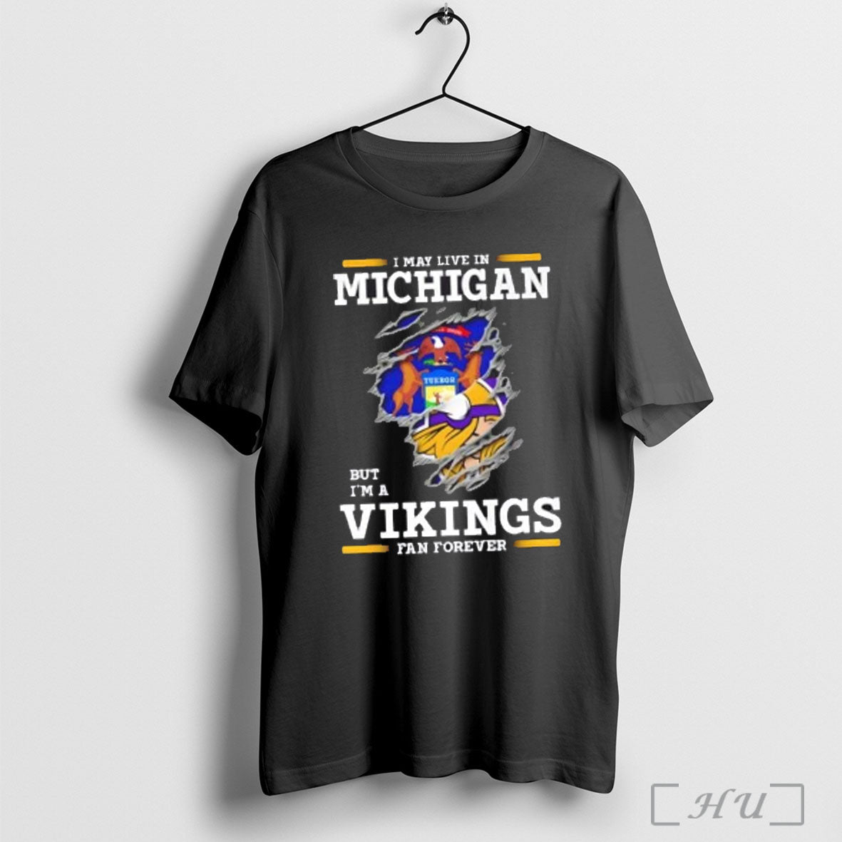 Officials I May Live In Michigan But Im A Minnesota Vikings Fan Forever