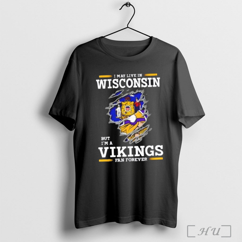Officials I May Live In Wisconsin But Im A Minnesota Vikings Fan Forever