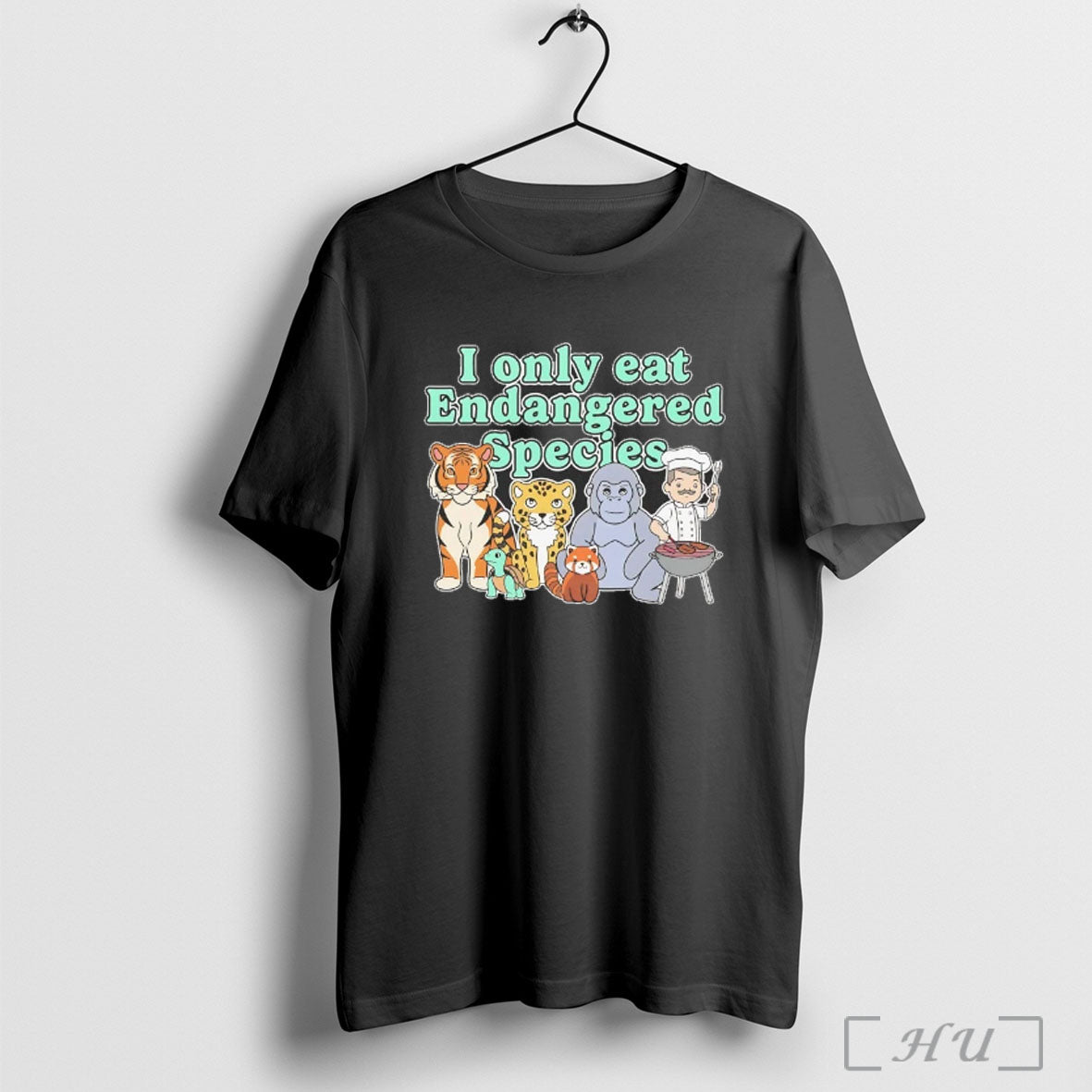 Officials I Only Eat Endangered Species T Shirt