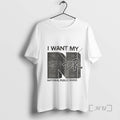 Officials I Want My Npr National Public Radio T-Shirts, Hoodie, Sweatshirt | AU01DripNestTees.com