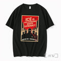 Officials Ice Is State Sponsored White Supremacy Defund Ice Destroy Ice Tee Premium T Shirts