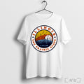 Officials Illinois The Prairie State Sunset White S T Shirt