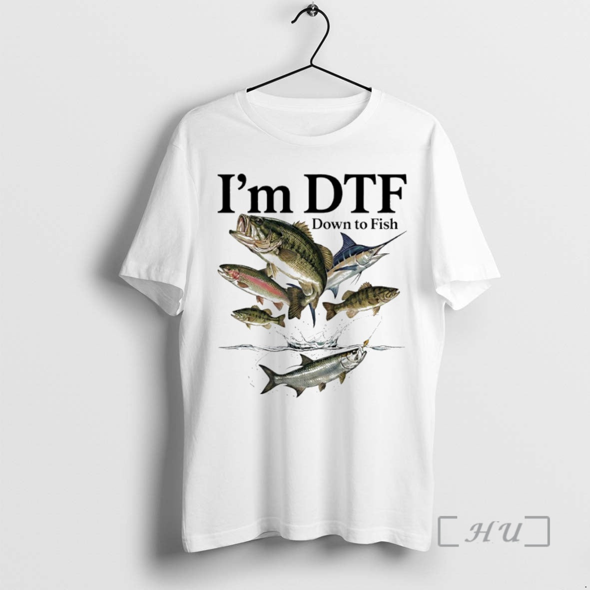 Officials Im Dtf Down To Fish Circle T-Shirts, Hoodie, Sweatshirt | AU01DripNestTees.com