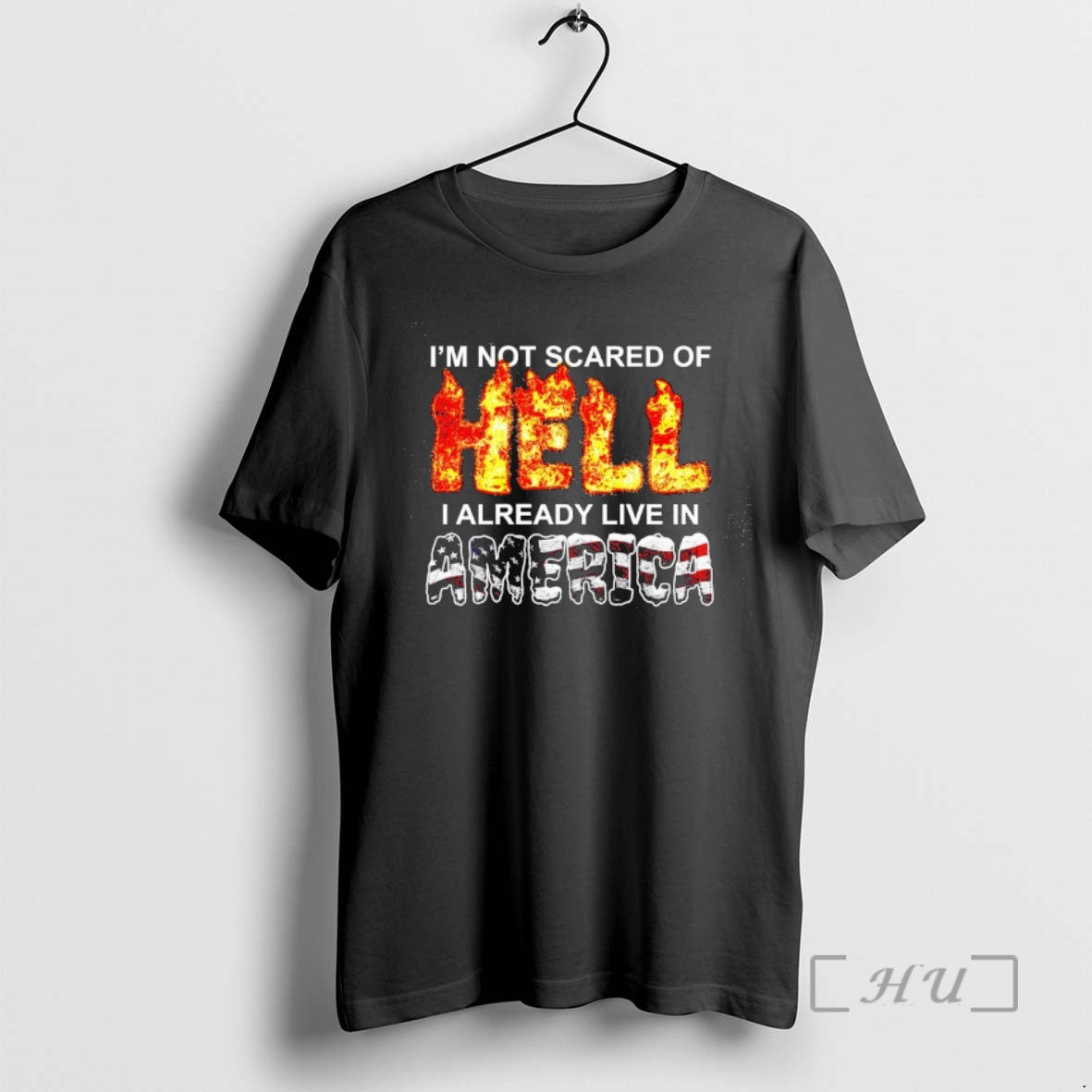Officials Im Not Scared Of Hell I Already Live In America Premium T Shirts Sweater Hoodie, Sweatshirt | AU01DripNestTees.com