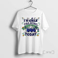 Officials Im Only Talking To My Dog Today Funny Cartoon T-Shirts, Hoodie, Sweatshirt | AU01DripNestTees.com