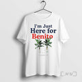 Officials Im Just Here For The Benito Bowl Half Time Bad Bunny 2026 Premium T-Shirts, Hoodie, Sweatshirt