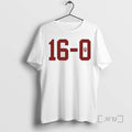 Officials Indiana Hoosier Football 16 0 Perfect Season T-Shirts, Hoodie, Sweatshirt | AU01DripNestTees.com