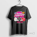 Officials Indiana Vs Miami 2026 Cfp National Championship Bound Sunset Helmets Premium T Shirts Sweater Hoodie, Sweatshirt